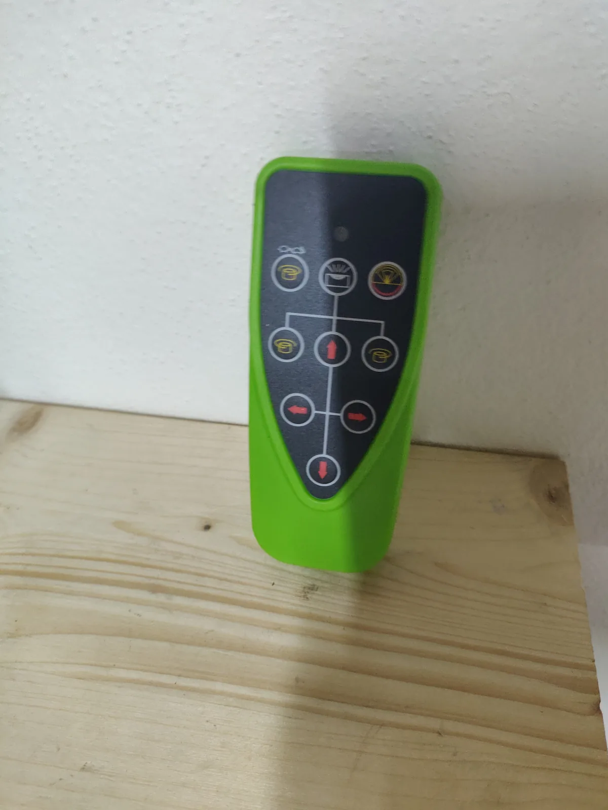 Diaľkové ovládanie k zelenému laseru