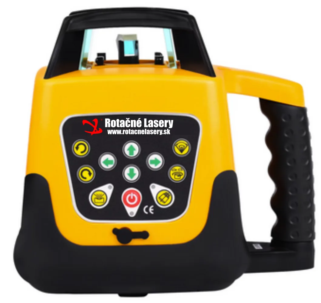 Žltý rotačný laser
