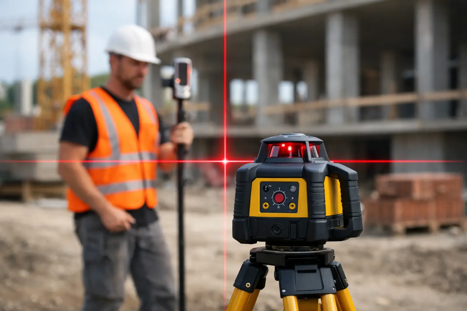 Samonivelizačný rotačný laser na stavbu vyberte správne
